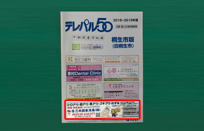 テレパル50 桐生地区